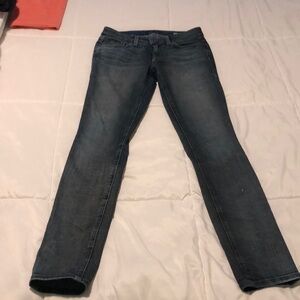 Level 99 Women's Skinny Jeans - Dark Blue
